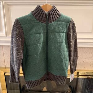 Kids Green and Gray Jacket